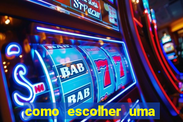 como escolher uma boa cartela de bingo